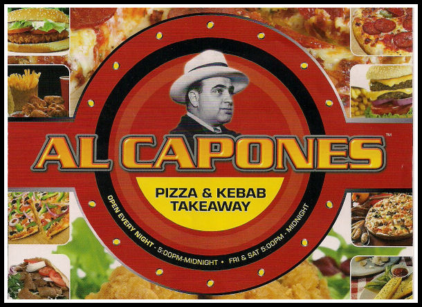 Al Capones Pizza & Kebab House, 105 Highfield Road, Blackpool, FY4 2JE.